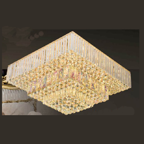 Đèn mâm pha lê hình vuông - VER98110/800