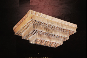 Đèn mâm áp trần hình chữ nhật - HF9926