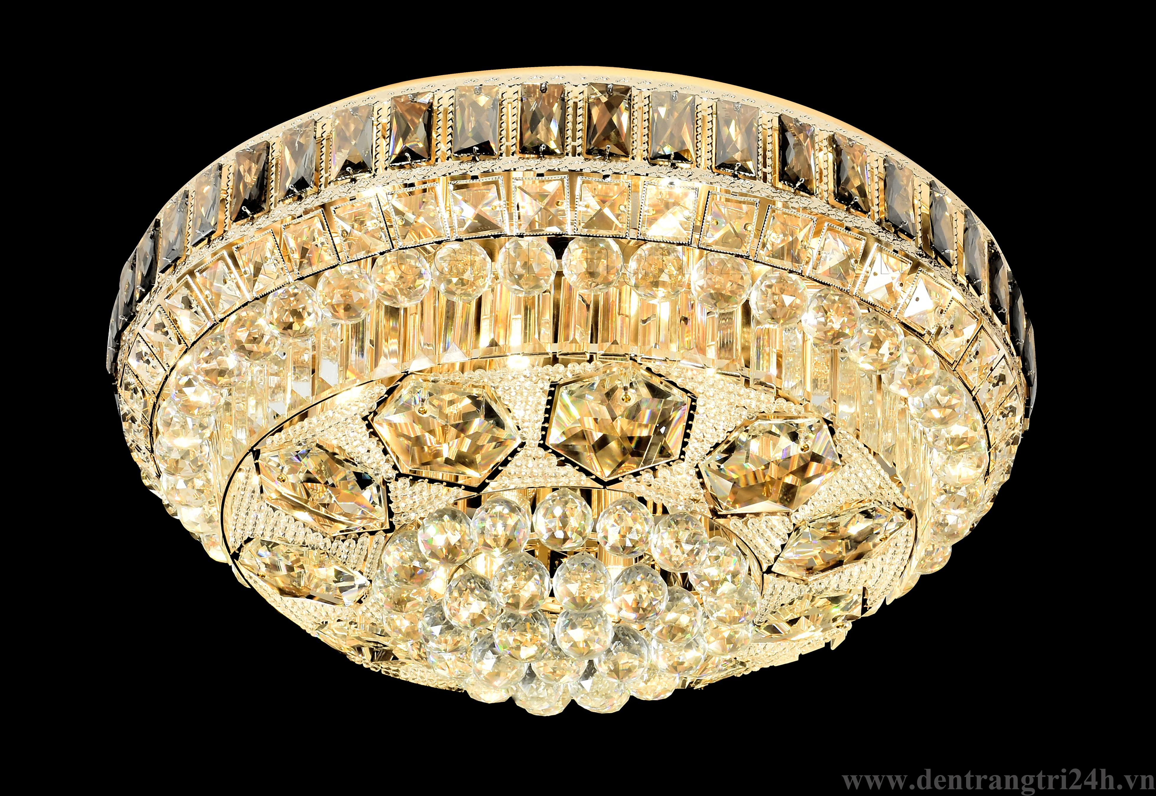 Đèn mâm pha lê hình tròn - VER6845/600