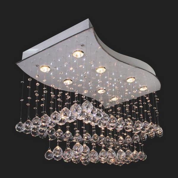 4 mẫu đèn chùm pha lê phổ biến trên thị trường